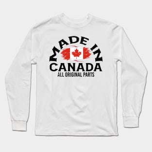 Born in Canada Long Sleeve T-Shirt